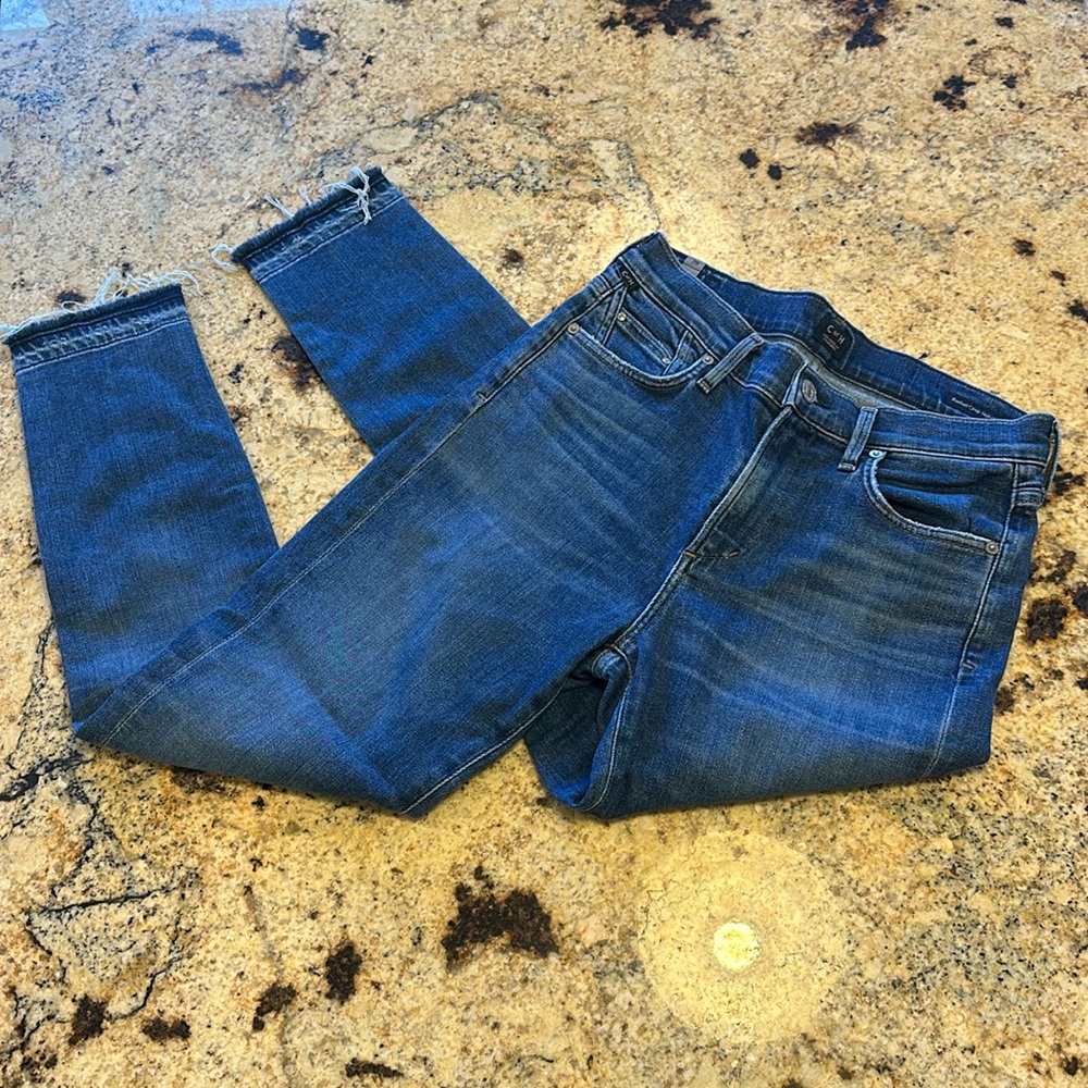 Citizens of Humanity Rocket High Rise Skinny Crop